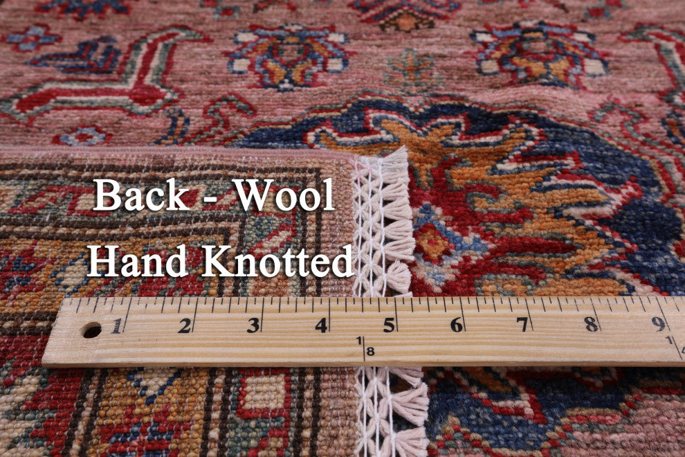 3' 3" X 4' 9" Super Kazak Hand-Knotted Wool Rug Q10266