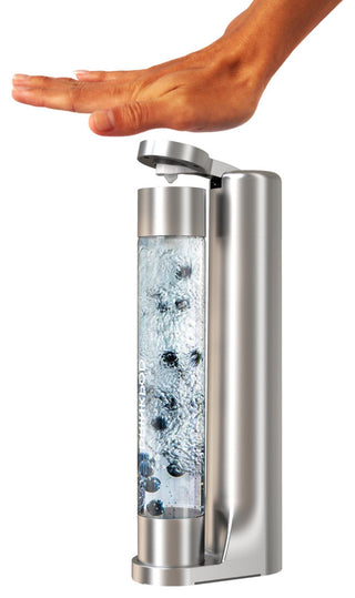 FIZZPod One Touch Sparking Soda Maker Value Pack, Silver