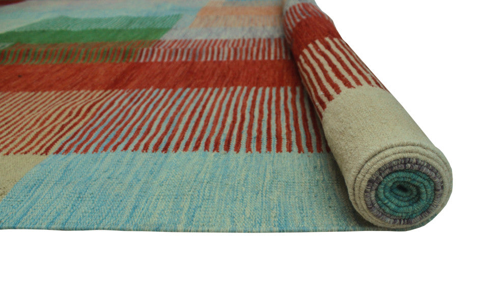 Winchester Kilim Bennet Rust Rug