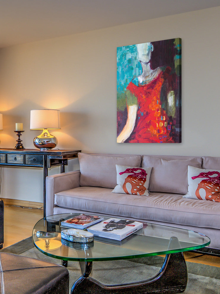 "Expecting You" Painting Print on Wrapped Canvas, 40x60