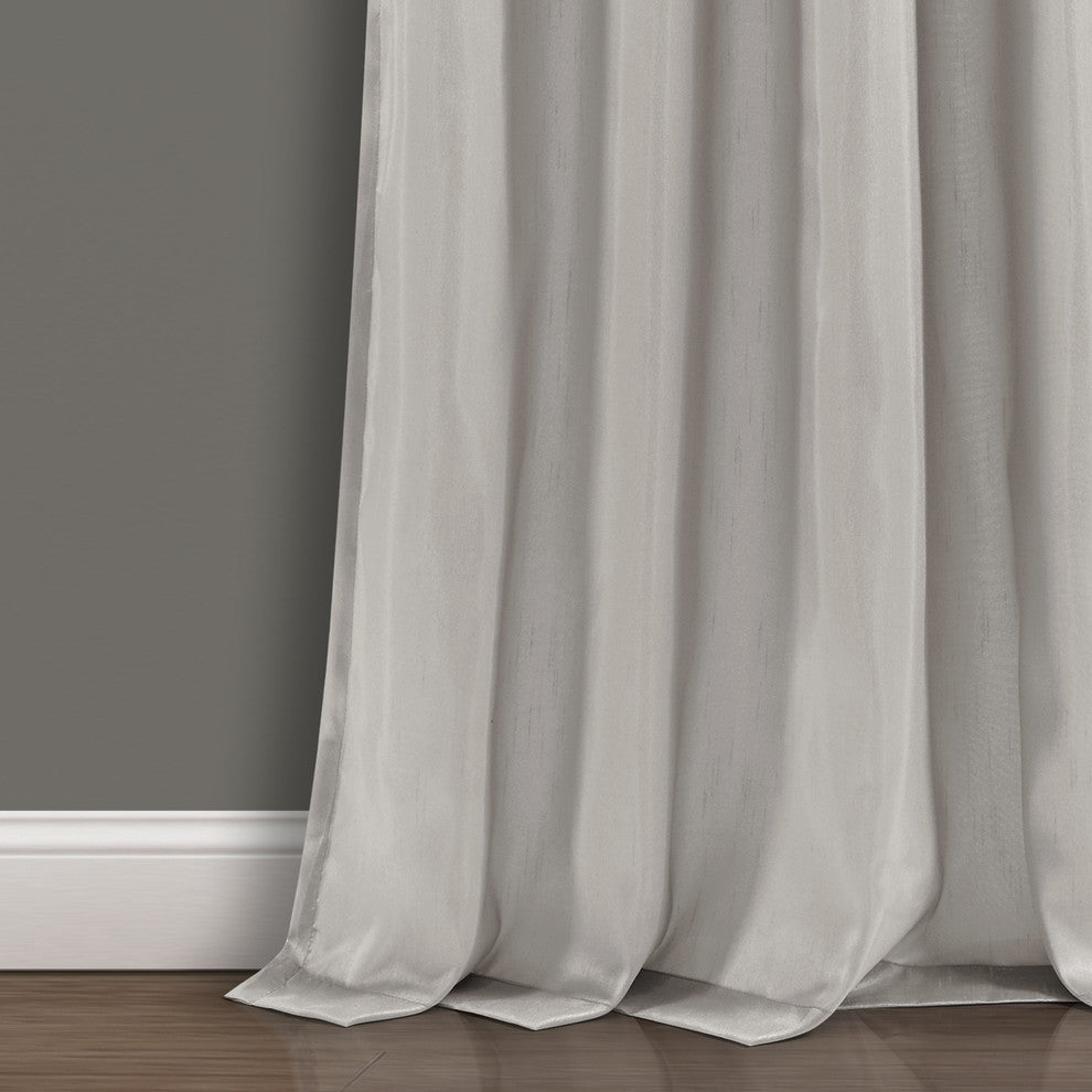 Night Sky Single Window Panel, Yellow/Gray, 84"x42"