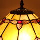 CHLOE Lighting HOWARD Tiffany-style 2-Light Table Lamp, 16" Shade