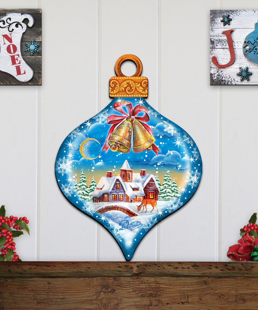 Winter Drop Door Hanger