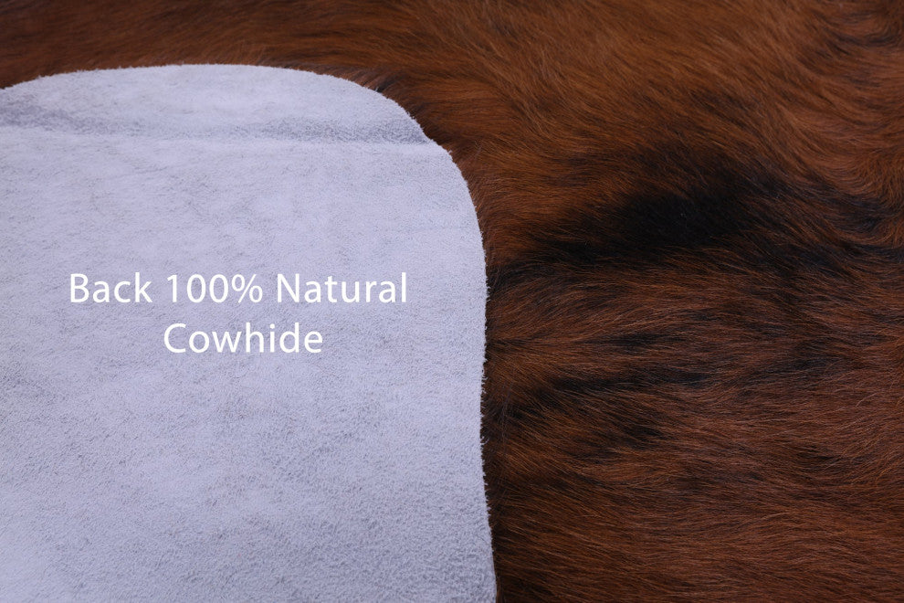 Natural Cowhide Rug 6' 11" X 5' 11" C1684
