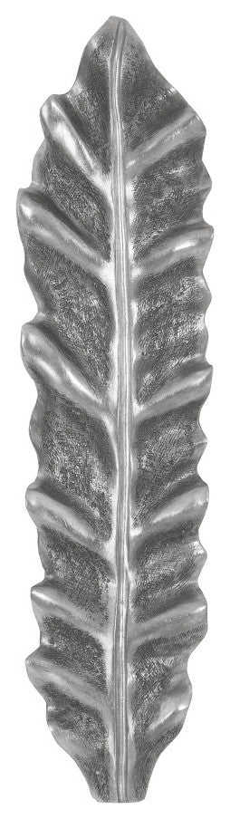 Petiole Wall Leaf, Silver, Medium, Version A