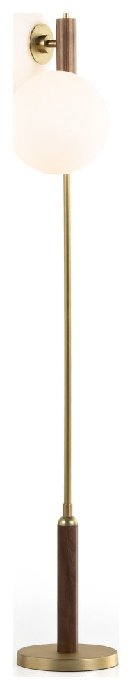 Colome Floor Lamp-Natural Walnut