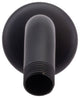 8" Shower Arm In Oil Rubbed Bronze, Powder Coated Flat Black