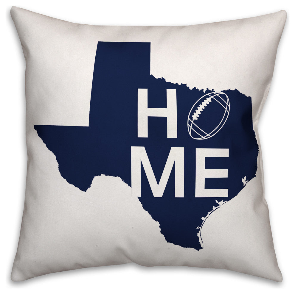 Dallas Home Football Outdoor Throw Pillow
