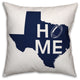 Dallas Home Football Outdoor Throw Pillow