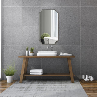 Uttermost Lennox Nickel ScallopeDecorner Mirror