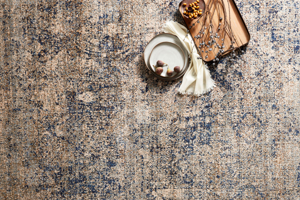 Mist Blue Anastasia Area Rug by Loloi, 9'6"x13'