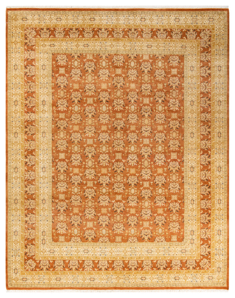 Mogul, One-of-a-Kind Hand-Knotted Area Rug, Brown, 8' 1" x 10' 2"