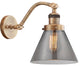 INNOVATIONS LIGHTING 515-1W-BB-G43 Large Cone 1 Light Sconce