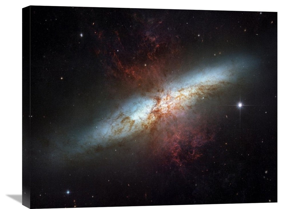 "M82 - Starburst Galaxy" Artwork, 28"x22"