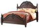 5-Piece Momeyer Country E King Bed, Dresser, Mirror, Nightstand, Chest Cherry
