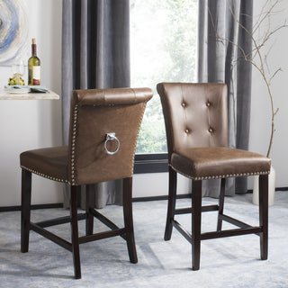 Safavieh Taylor Counter Stool, Brown/Espresso