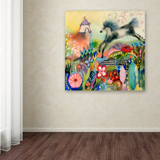 Wyanne 'The Great Escape' Canvas Art, 35"x35"