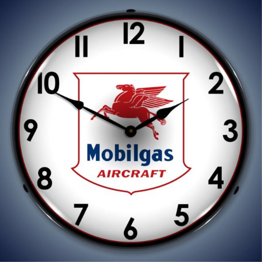 1110292 Mobilgas Aircraft Clock