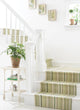 Dash & Albert Oslo Stripe Green Handwoven Cotton Rug, Green, 8' x 10'