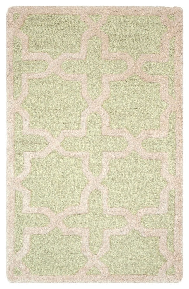 Safavieh Cambridge CAM125B 6'' Round Light Green Rug
