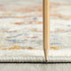 Clive Contemporary Abstract Area Rug, Multi & Blue, 8'10'' X 12'2''