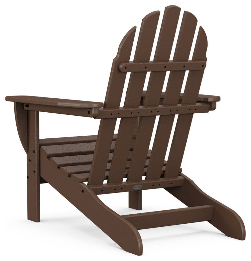 Polywood Classic Adirondack Chair, Mahogany