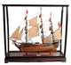 Old Modern Handicrafts T191A HMS Surprise Large With Table Top Display Case