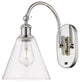 Innovations 518-1W-PN-GBC-82 1 Light 8" Sconce, Polished Nickel