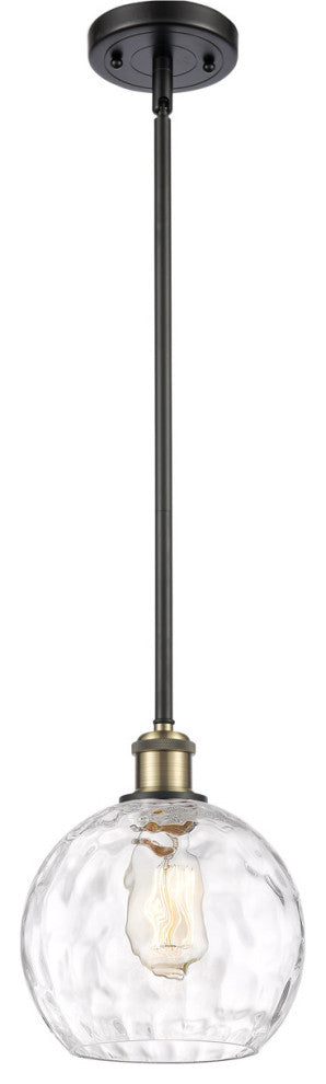 Innovations 516-1S-BAB-G1215-8 1-Light Mini Pendant, Black Antique Brass