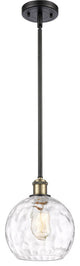 Innovations 516-1S-BAB-G1215-8 1-Light Mini Pendant, Black Antique Brass