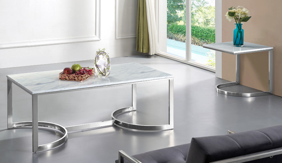 Copley Chrome Coffee table