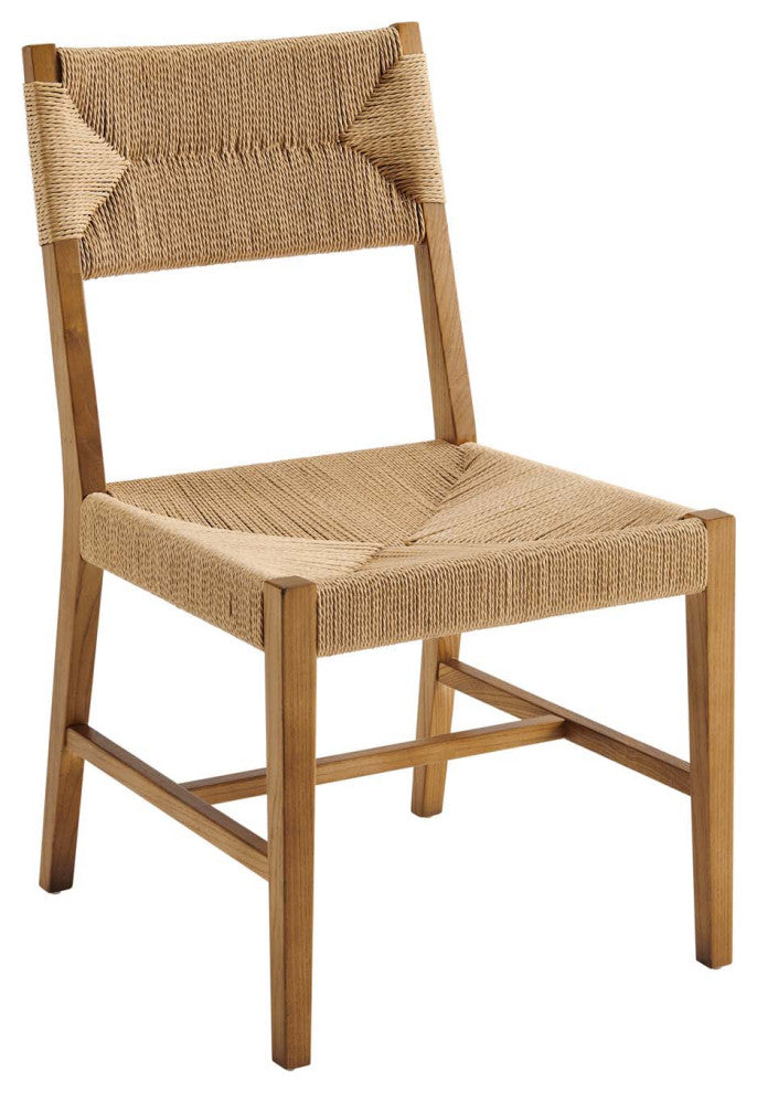 Bodie Wood Dining Chair, Natural Natural