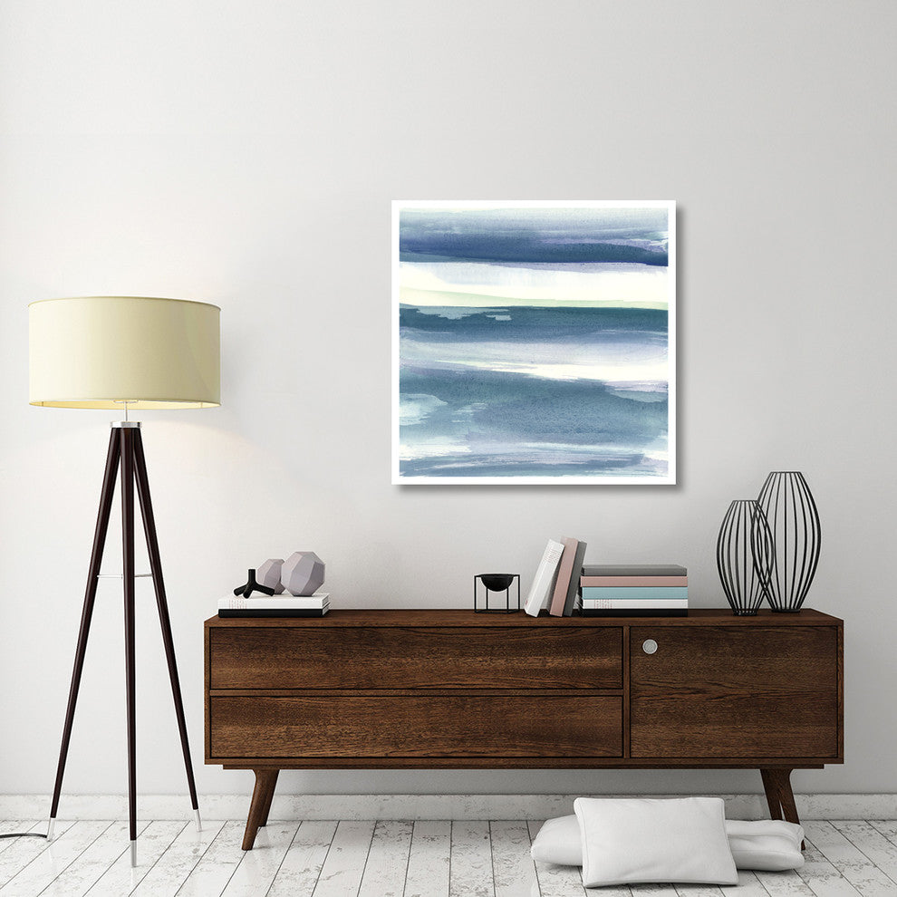 "Mint Dawn I" Digital Paper Print by Chris Paschke, 38"x38"