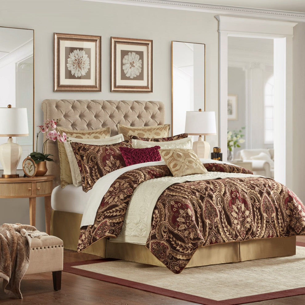 Croscill Julius Traditional 4-Piece Comforter Set, King