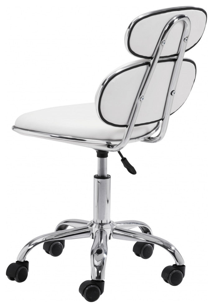 White Metro Retro Office Chair