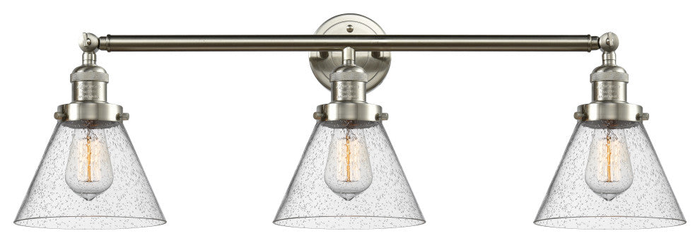 Innovations Lighting 205-Sn-S-G44-Led 3 Light Dimmable Led Bathroom Fixture
