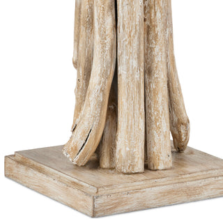 Driftwood Whitewash Table Lamp