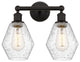 Innovations 616-2W-OB-G654-6 2 Light Bath Vanity Light, Oil Rubbed Bronze