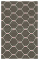Rug N Carpet - Handmade Wool 3' 7'' x 5' 6'' Flatweave Dhurrie Kilim Rug