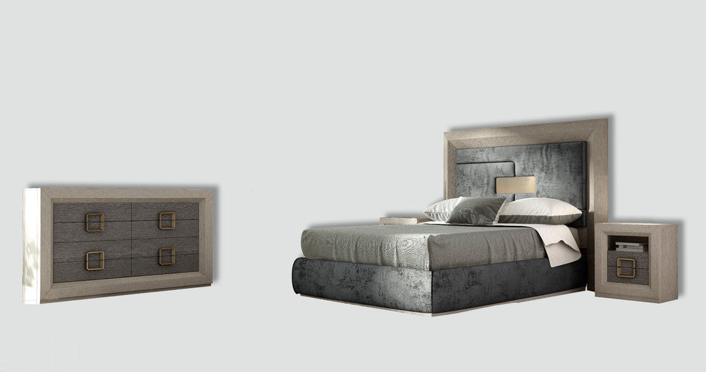 MA-61 Bed, Queen With Nightstands