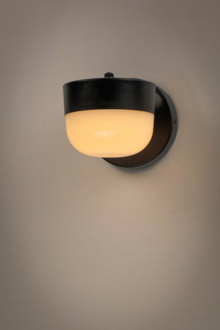 Maxim 51116FT Michelle 5" Tall LED Outdoor Wall Sconce - Black