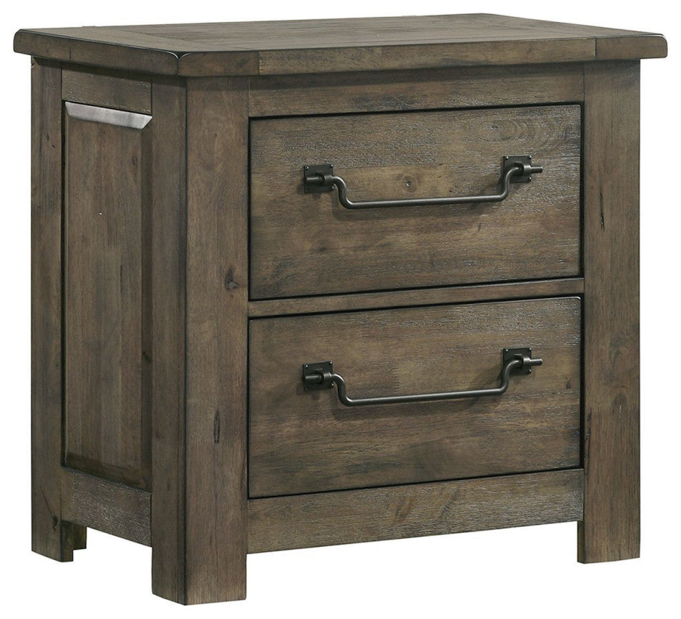 Picket House Furnishings Memphis Panel 3PC Bedroom Set in Grey