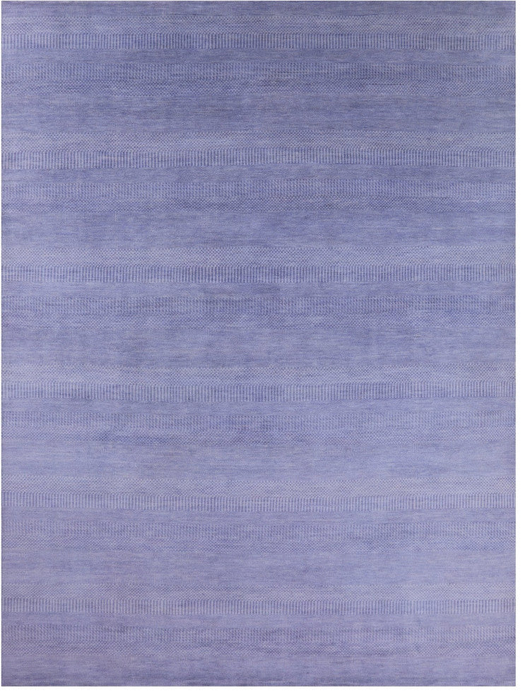 9' 0" X 12' 3" Wool and Silk Savannah Grass Handmade Rug Q12008