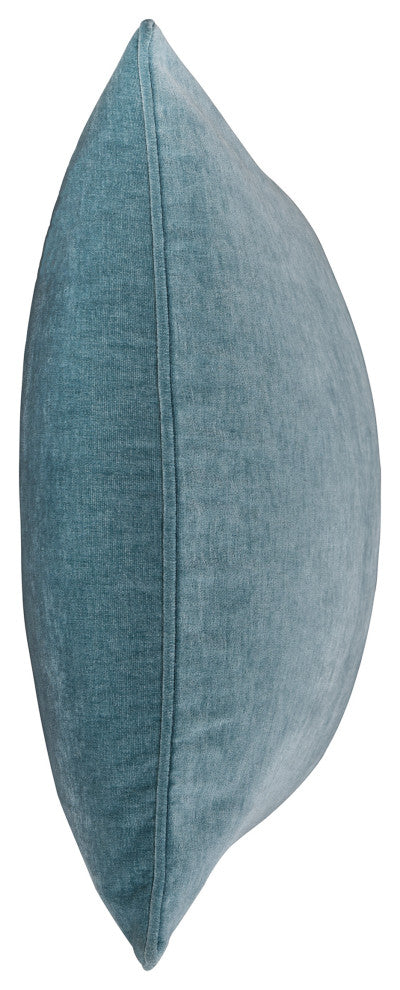 Dann Foley-Sincere-Chenille Pillow-24" x 24"-Ocean Blue