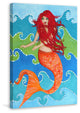 Marmont Hill, "Dancing Mermaid" by Nicola Joyner Print on Wrapped Canvas, 30x45