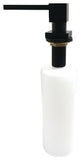 Kingston Brass Soap Dispenser, Matte Black