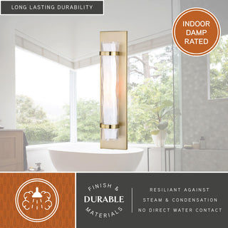 Vilo 1-Light Vanity Golden Brass