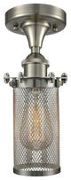 INNOVATIONS LIGHTING 516-1C-SN-220-LED Bleecker 1 Light Flush Mount
