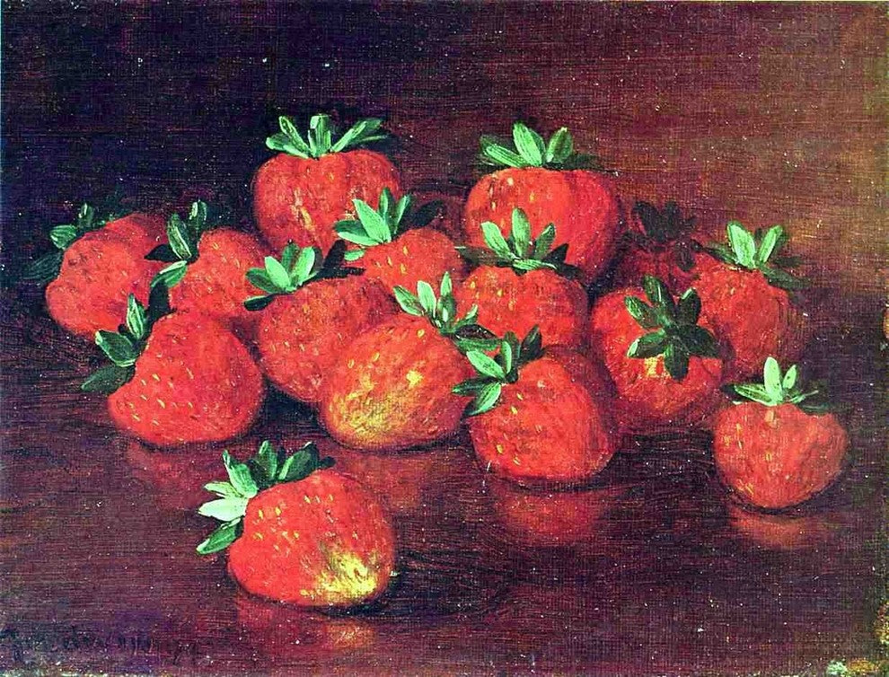 Richard La Barre Goodwin Strawberries, 21"x28" Wall Decal