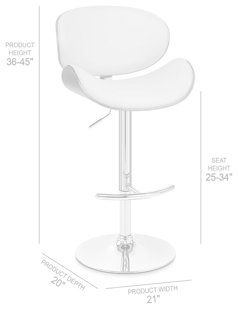 Naples Bar Stool, Black